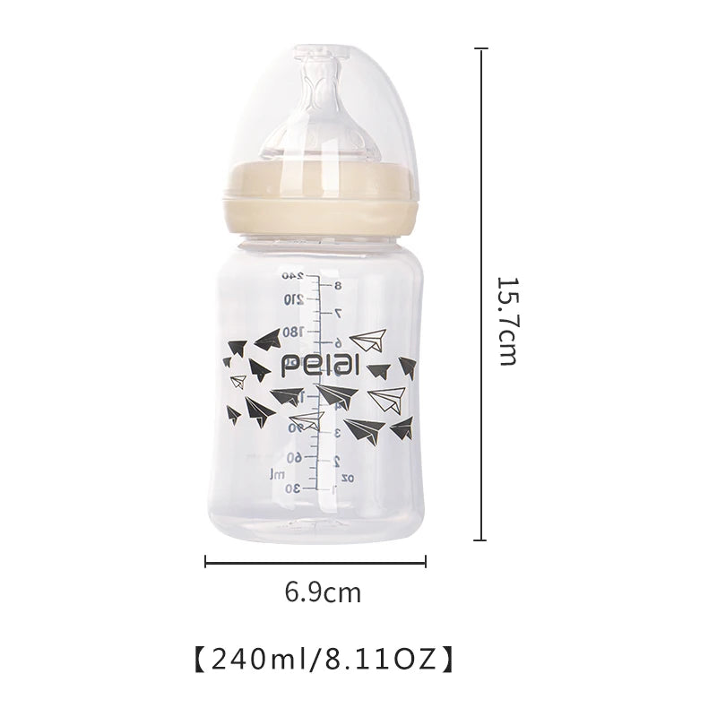 Biberón 240ml Biberón anticólico sin BPA para bebés