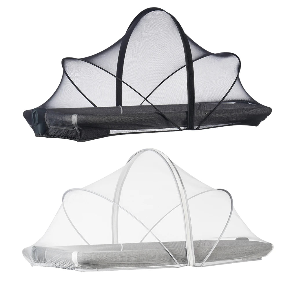 Baby Mosquito Net Tent Breathable Folding Crib Cover Bassinet Mosquito Net Cover for Travel Crib/Playpen